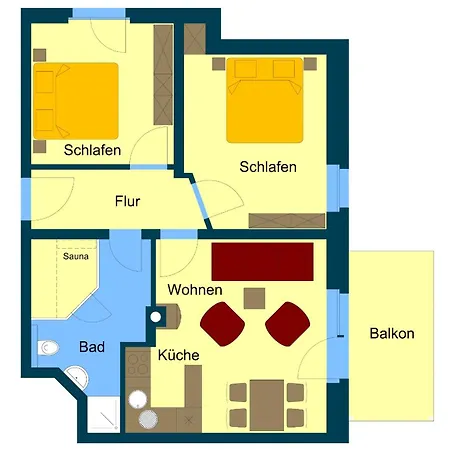 Kuestenwaldhaus Pinguin Koserow